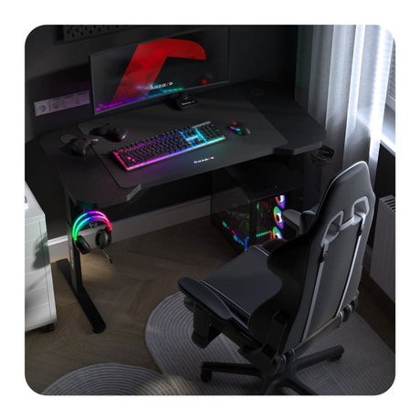Huzaro Hero 2.6 Black 120 cm gaming desk - image 4