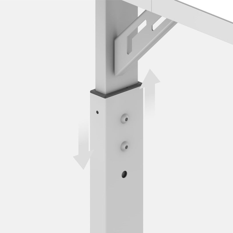 Huzaro Hero 2.6 White 120 cm gaming desk - image 14