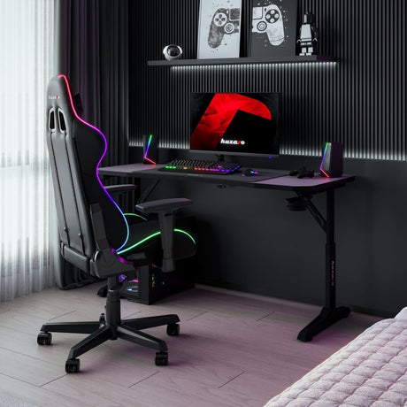 Huzaro Hero 3.6 gaming desk Black - image 4