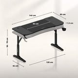 Huzaro Hero 3.6 gaming desk Black - image 14