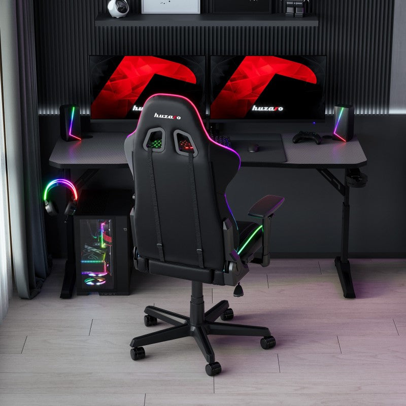 Huzaro Hero 4.6 Black 160 cm gaming desk - image 12