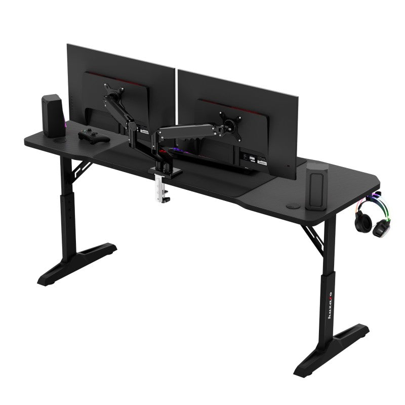 Huzaro Hero 4.6 Black 160 cm gaming desk - image 16