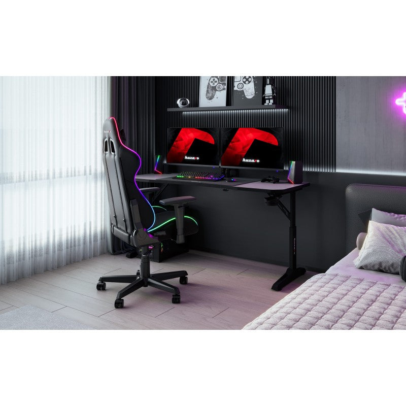 Huzaro Hero 4.6 Black 160 cm gaming desk - image 27