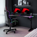 Huzaro Hero 4.6 RGB Black 160 cm gaming desk - image 4
