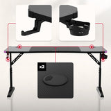 Huzaro Hero 4.6 RGB Black 160 cm gaming desk - image 7