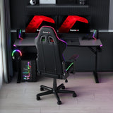 Huzaro Hero 4.6 RGB Black 160 cm gaming desk - image 12