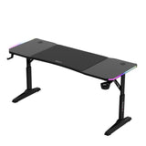 Huzaro Hero 4.6 RGB Black 160 cm gaming desk - image 13