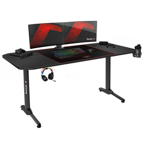 Huzaro Hero 4.7 Black 160 cm gaming desk - image 1