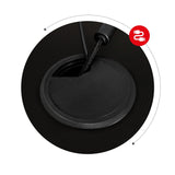 Huzaro Hero 4.7 Black 160 cm gaming desk - image 4