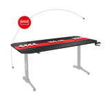 Huzaro Hero 4.7 Black 160 cm gaming desk - image 9