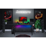 Huzaro Hero 4.7 Black 160 cm gaming desk - image 13