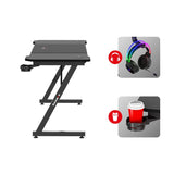 Huzaro Hero 4.8 Black 160 cm gaming desk - image 8