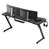 Huzaro Hero 4.8 Black 160 cm gaming desk - image 11
