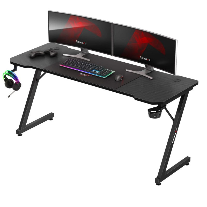 Huzaro Hero 4.8 Black 160 cm gaming desk - image 14