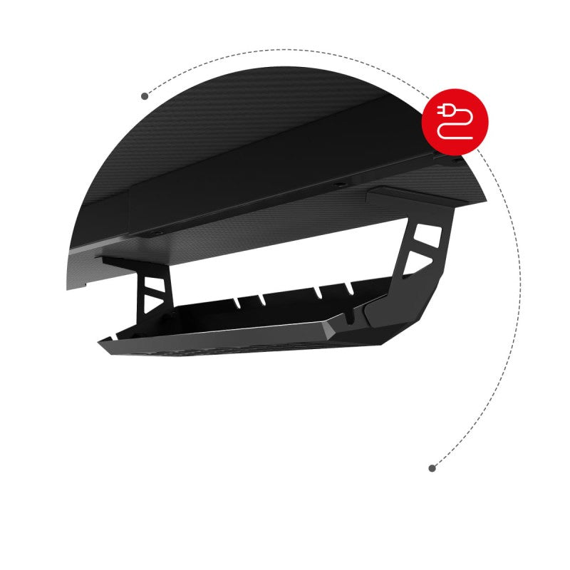Huzaro Hero 4.8 RGB 160 cm gaming desk - image 4