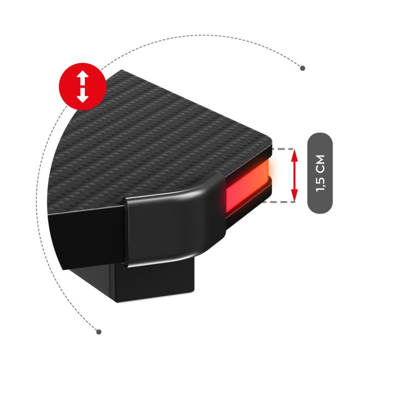 Huzaro Hero 4.8 RGB 160 cm gaming desk - image 17