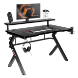 Huzaro Hero 5.0 Black 120 cm gaming desk - image 1