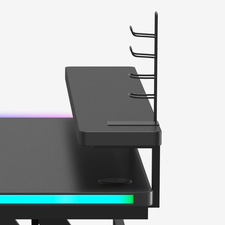 Huzaro Hero 5.0 RGB Black 120 cm gaming desk - image 4