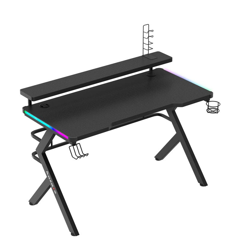 Huzaro Hero 5.0 RGB Black 120 cm gaming desk - image 6