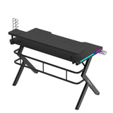 Huzaro Hero 5.0 RGB Black 120 cm gaming desk - image 7
