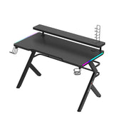 Huzaro Hero 5.0 RGB Black 120 cm gaming desk - image 9
