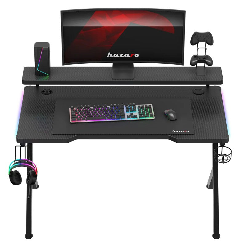 Huzaro Hero 5.0 RGB Black 120 cm gaming desk - image 12