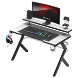 Huzaro Hero 5.0 White 120 cm gaming desk - image 9