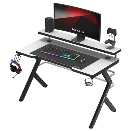 Huzaro Hero 5.0 White 120 cm gaming desk - image 9