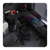 Huzaro Hero 6.0 Black 147 cm corner gaming desk - image 12