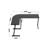Huzaro Hero 6.0 Black 147 cm corner gaming desk - image 16