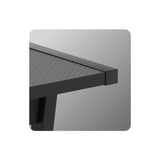 Huzaro Hero 6.0 RGB Black 147 cm corner gaming desk - image 20