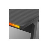Huzaro Hero 6.0 RGB Black 147 cm corner gaming desk - image 14