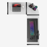 Huzaro Hero 6.0 White 147 cm corner gaming desk - image 3