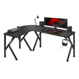 Huzaro Hero 6.3 Black 154 cm corner gaming desk - image 1