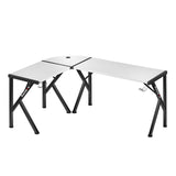 Huzaro Hero 6.3 White 154 cm corner gaming desk - image 2