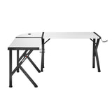 Huzaro Hero 6.3 White 154 cm corner gaming desk - image 6