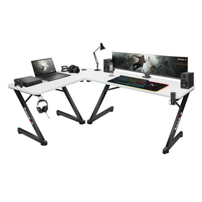 Huzaro Hero 7.0 White 154 cm corner gaming desk - image 1
