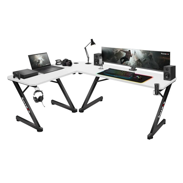 Huzaro Hero 7.0 White 154 cm corner gaming desk - image 1
