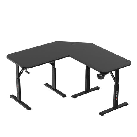 Huzaro Hero 7.3 Black 140 cm adjustable corner gaming desk - image 2