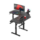 Huzaro Hero 7.3 Black 140 cm adjustable corner gaming desk - image 7