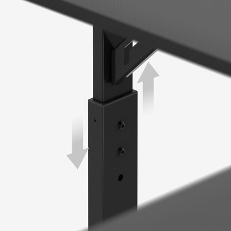 Huzaro Hero 7.3 Black 140 cm adjustable corner gaming desk - image 9