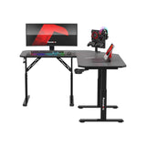Huzaro Hero 7.3 Black 140 cm adjustable corner gaming desk - image 20
