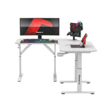 Huzaro Hero 7.3 White 140 cm adjustable corner gaming desk - image 20