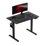 Huzaro Hero 7.9 Black 100 cm electric gaming desk - image 1