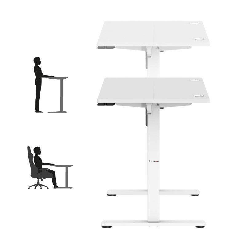 Huzaro Hero 7.9 White 100 cm electric gaming desk - image 4