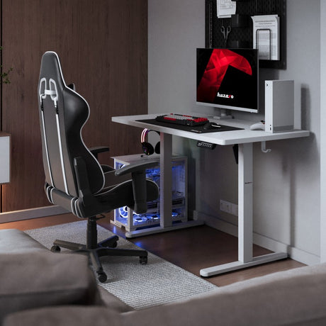 Huzaro Hero 8.1 White electric gaming desk - image 4