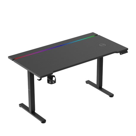 Huzaro Hero 8.7 RGB Black 140 cm electric gaming desk - image 2