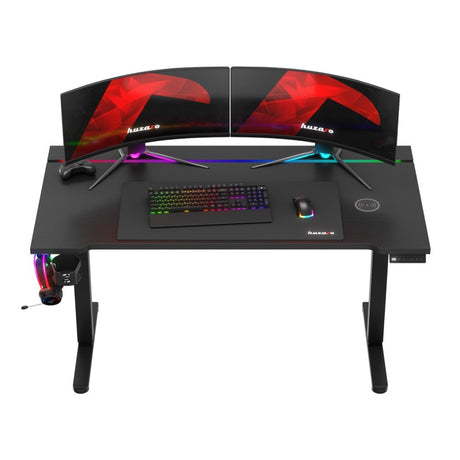 Huzaro Hero 8.7 RGB Black 140 cm electric gaming desk - image 21