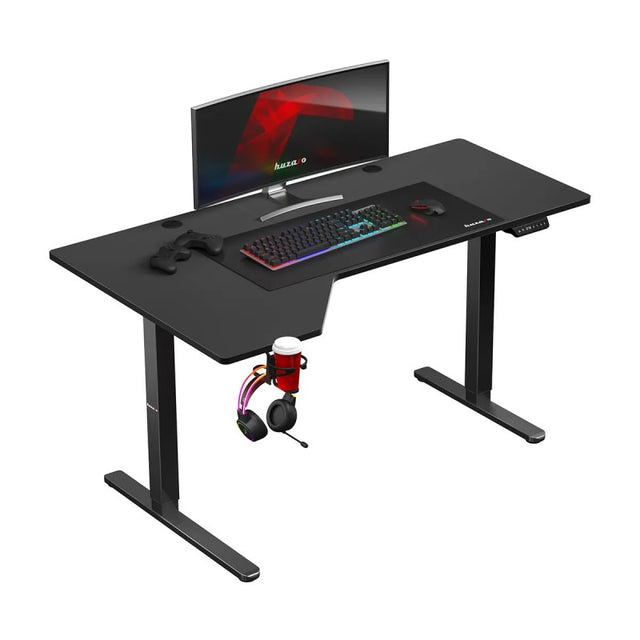 Huzaro Hero 9.1 Black 145 cm gaming desk - image 1