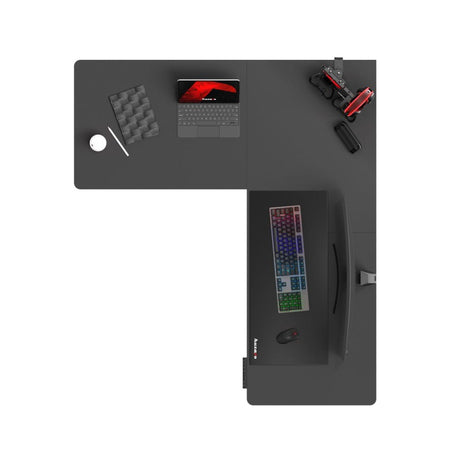Huzaro Hero 9.5 Black 160 cm electric corner gaming desk - image 10
